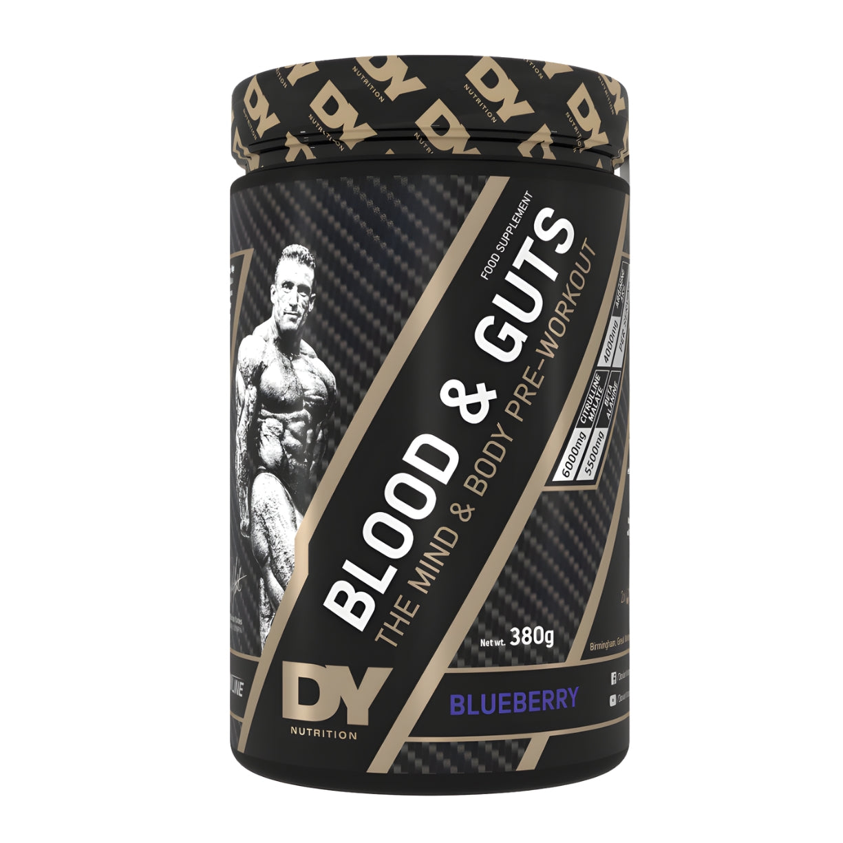 Blood & Guts — Dorian Yates | Pré-workout congestionnant